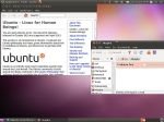 Ubuntu z Gnome - zrzut ekranu.